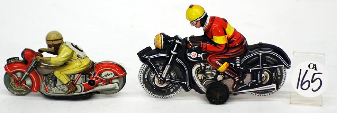 TIN TOY MOTORCYCLES (2) (1 of 3)