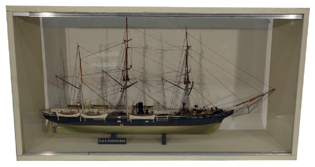 U.S.S. KEARSARGE SHIP MODEL (1 of 1)