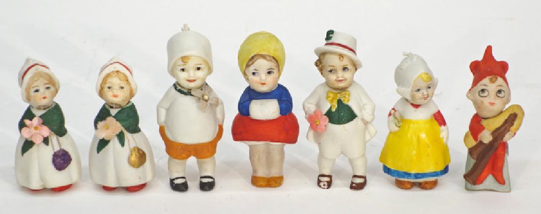 BISQUE  NODDERS (7) (1 of 1)