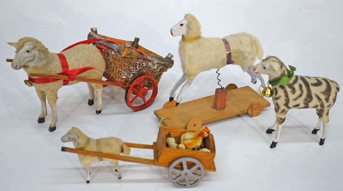 WOOLY SHEEP TOYS (4) (1 of 1)