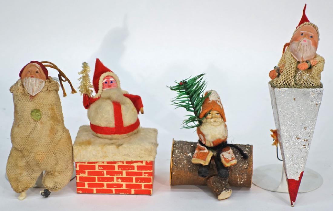 SANTA CANDY CONTAINERS (4) (1 of 1)