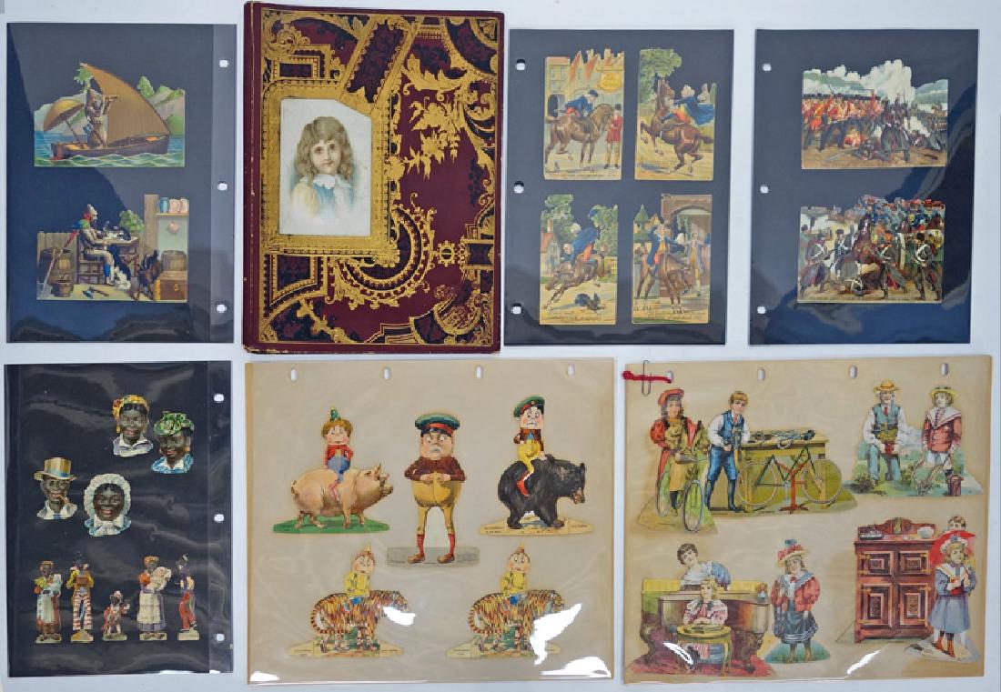 LION COFFEE & ASSORTED DIE-CUTS (46+/-) (1 of 1)