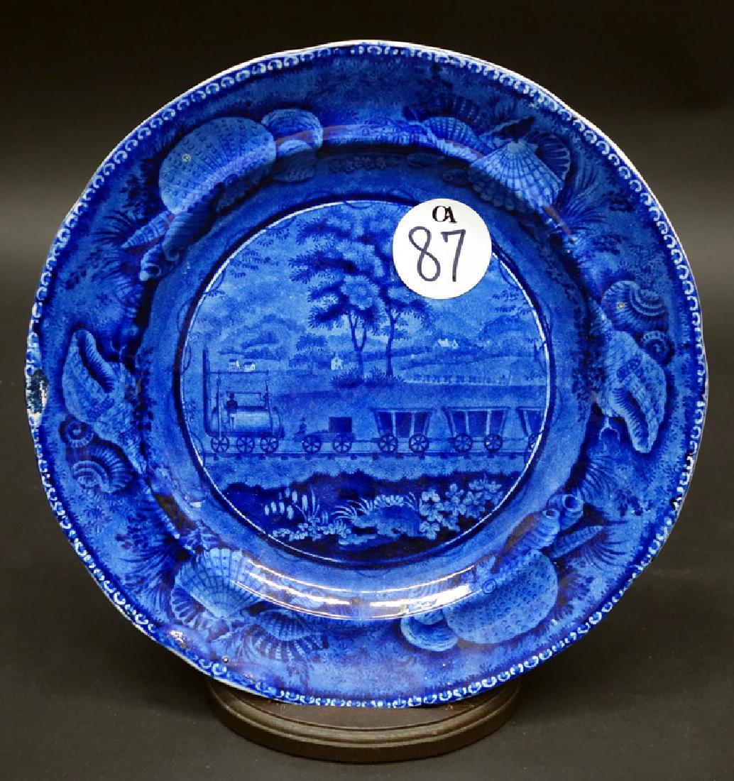 WOOD & SONS B&O RAILROAD PLATE - LEVEL PLATE (1 of 1)