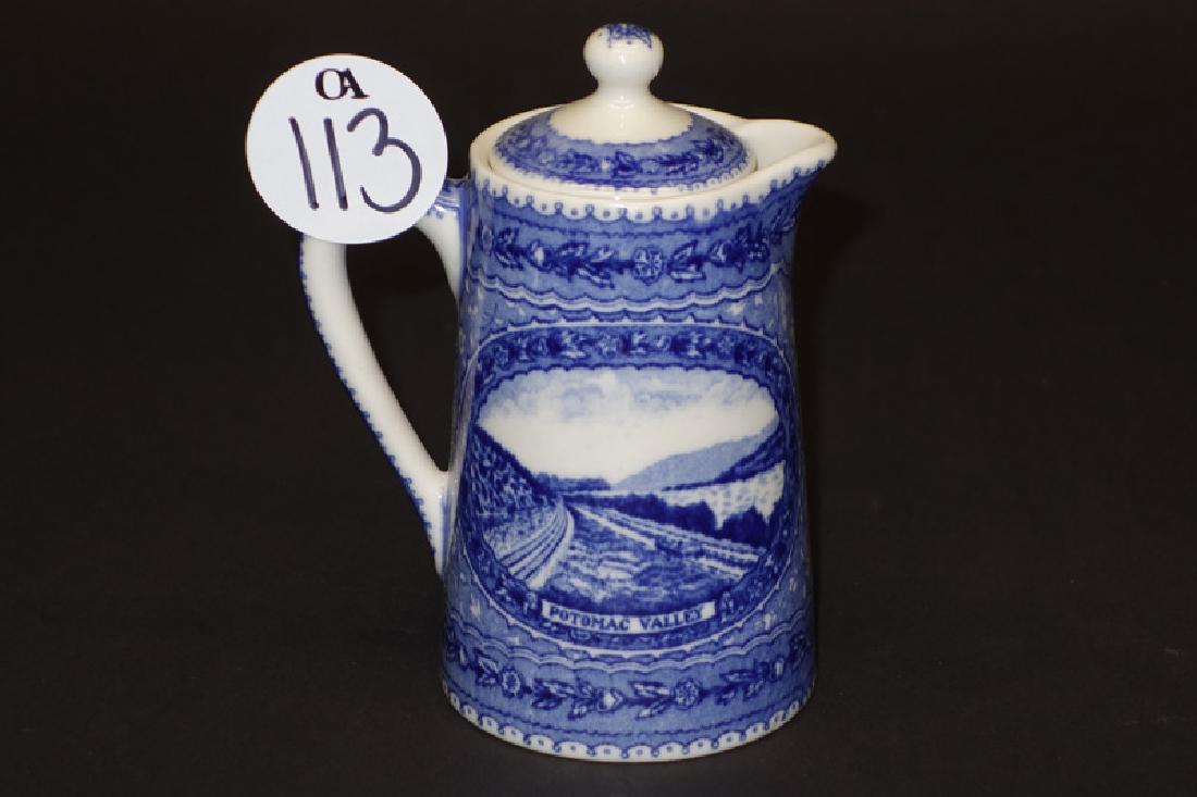 B&O FLORAL CHOCOLATE POT, LOCKING LID (1 of 1)