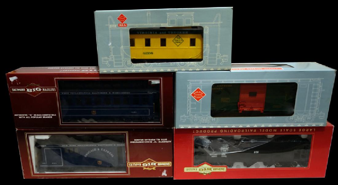 LARGE SCALE TRAIN CARS (10) (1 of 1)