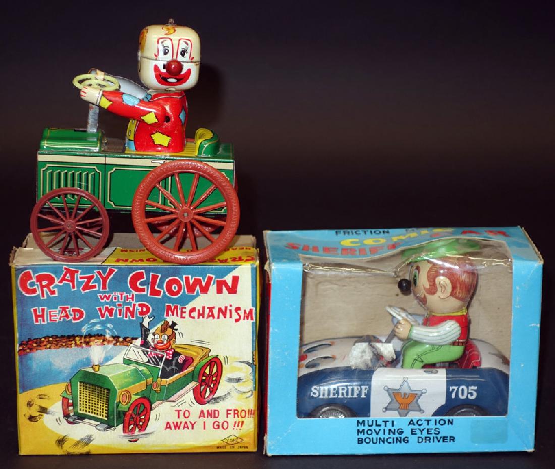 JAPANESE CLOWN & SHERIFF CARS (2) (1 of 1)