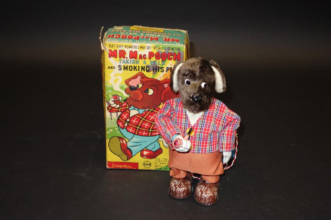 MR. MAC POOCH TAKING A WALK & SMOKING HIS PIPE (1 of 1)