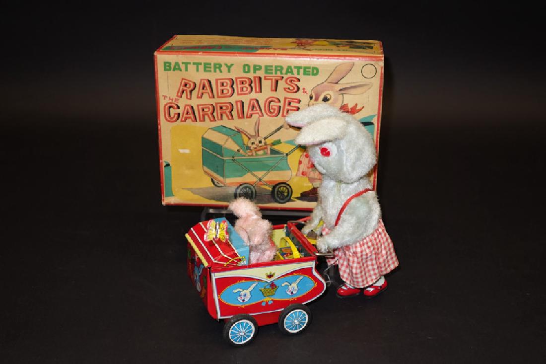 "RABBITS AND THE CARRIAGE" BATTERY OP (1 of 1)