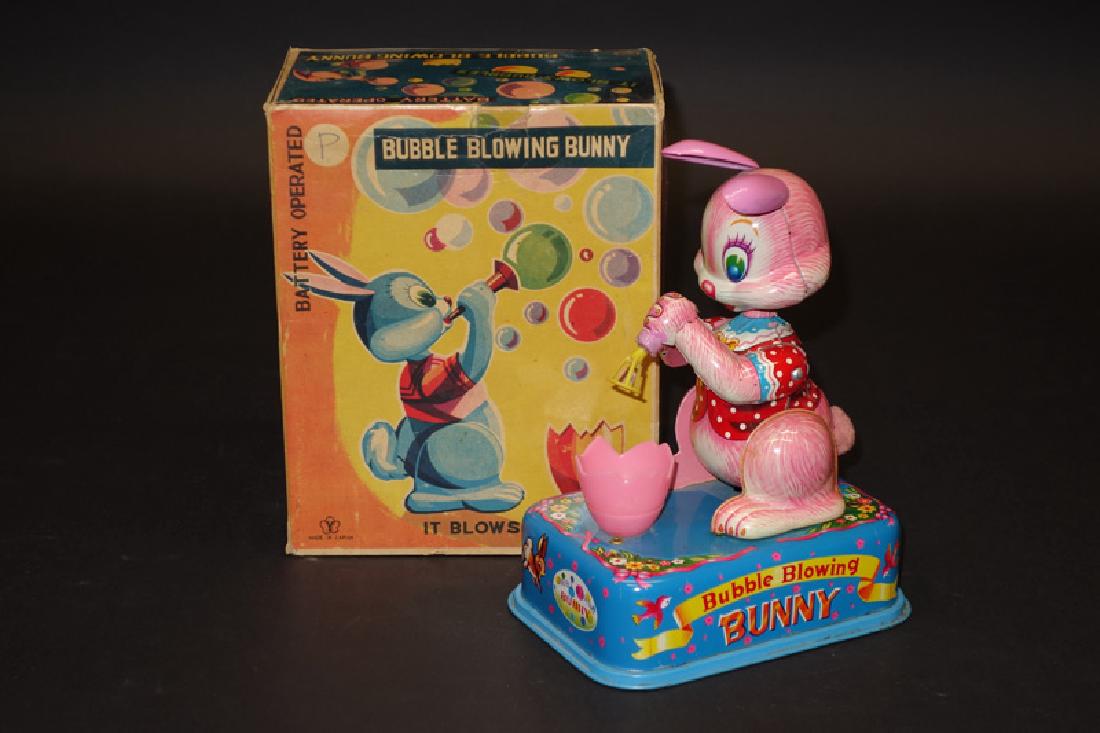 "BUBBLE BLOWING BUNNY" BATTERY OP (1 of 1)