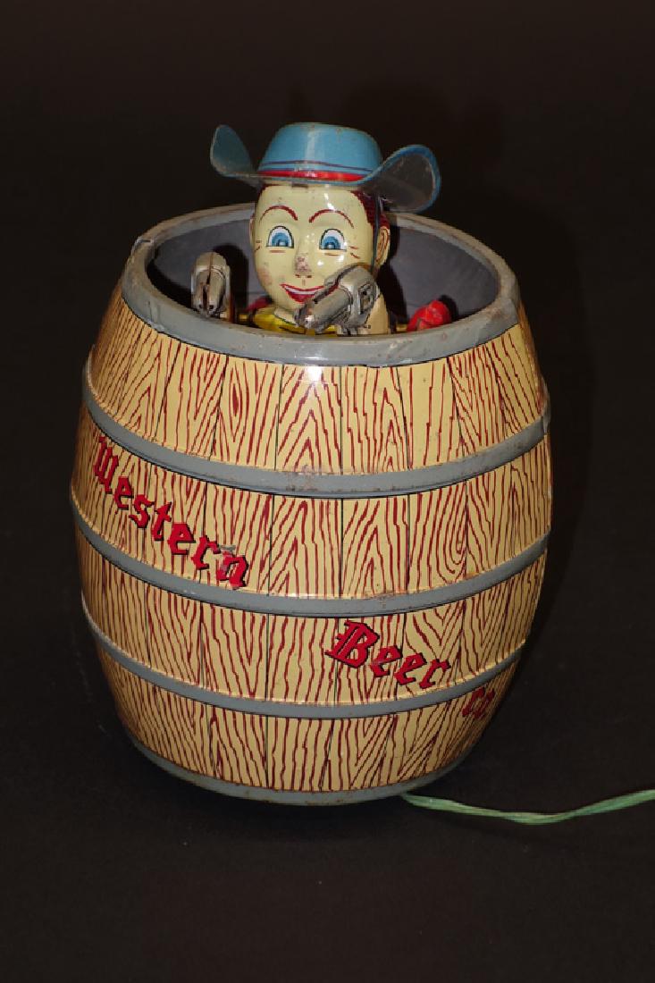 COWBOY GUNFIGHTER IN BARREL (1 of 1)