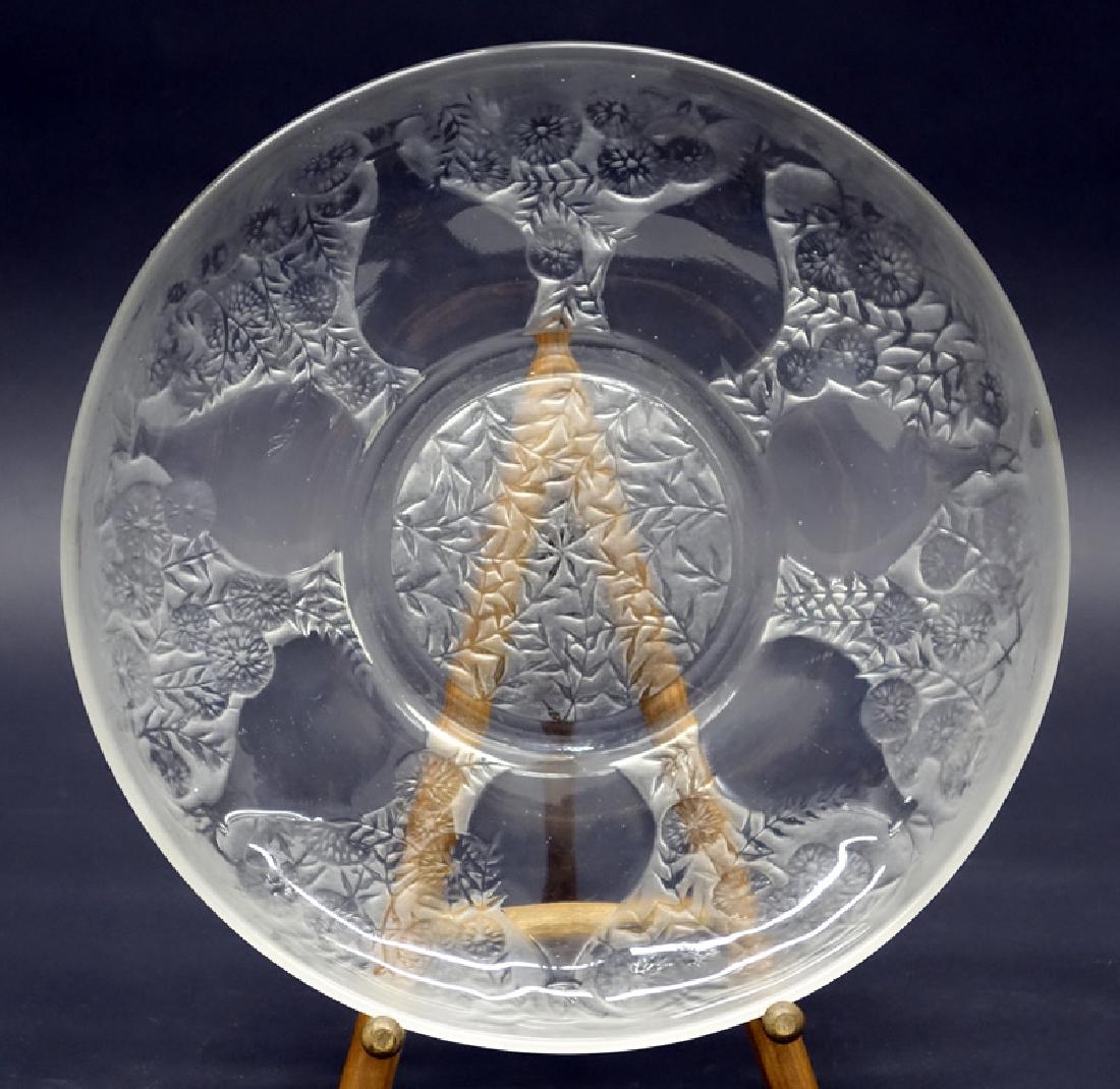 R. LALIQUE "VASES" SHALLOW DISH (1 of 1)