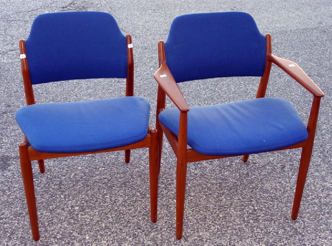 SET OF DANISH DINING CHAIRS (6) (1 of 9)