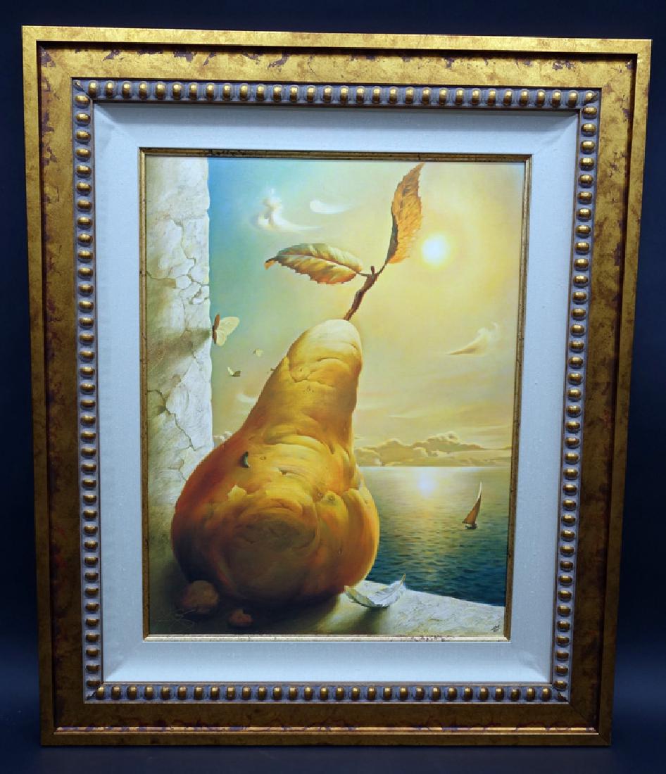 VLADIMIR KUSH GICLEE "ICARUS": 208/325; framed; 26" x 20", NM-M