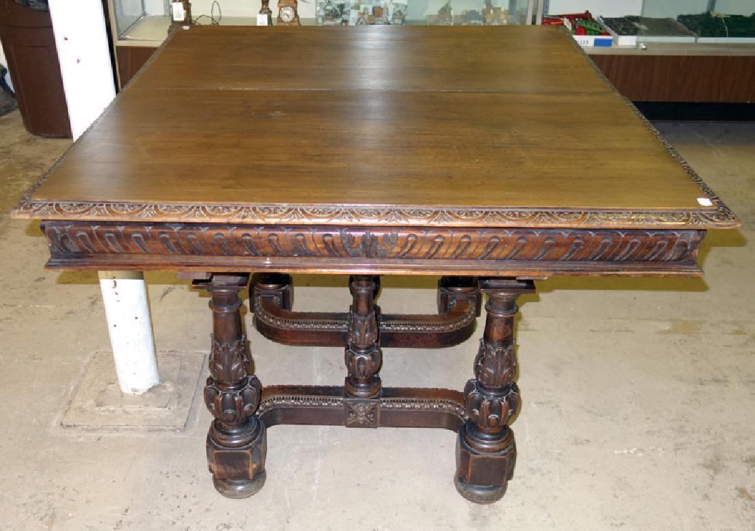 ANTIQUE LIBRARY TABLE (1 of 1)
