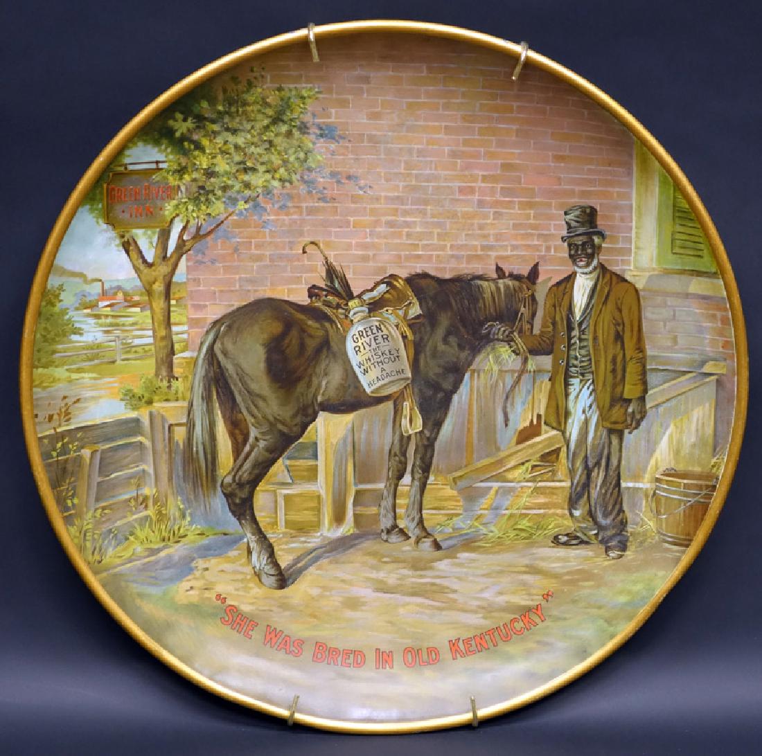 GREEN RIVER WHISKEY ADVERTISING CHARGER (1 of 1)