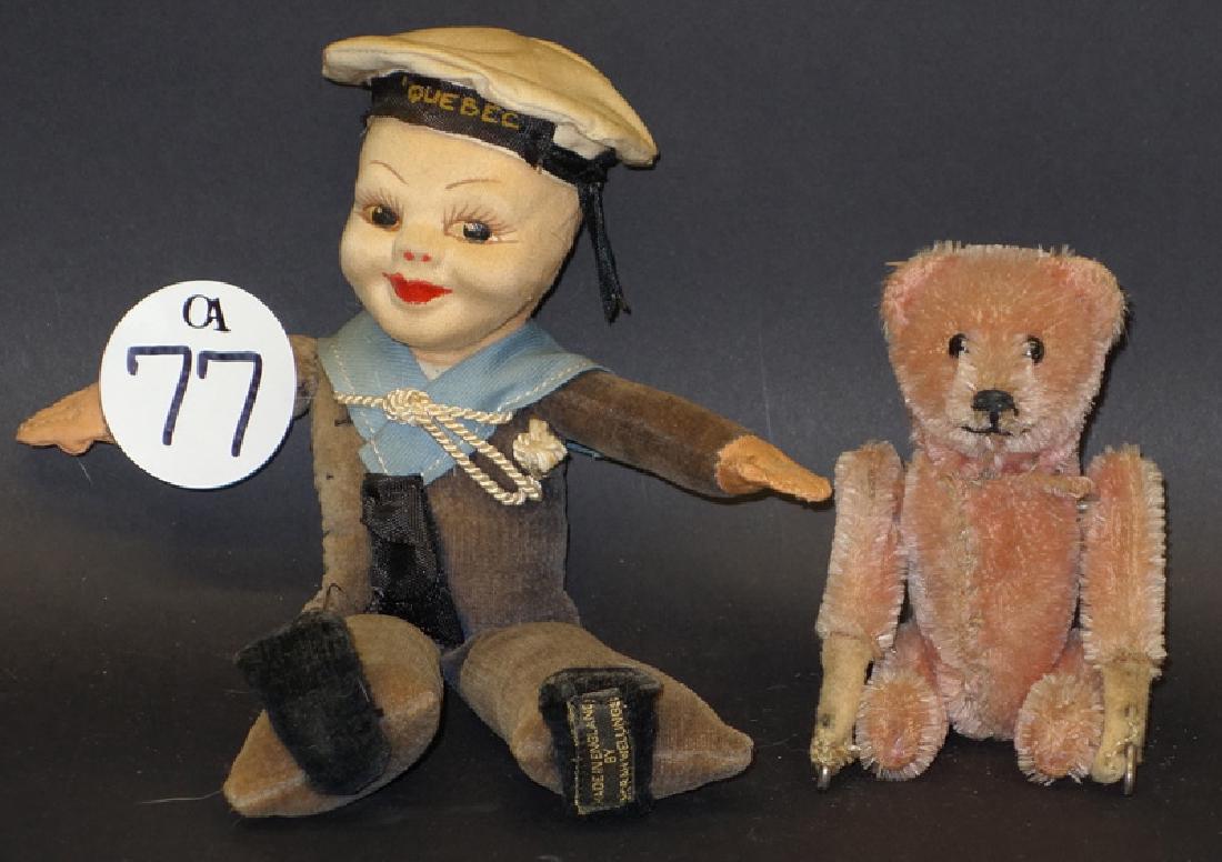 (2) TOYS: BEAR & NORAH WELLINGS SAILOR (1 of 1)