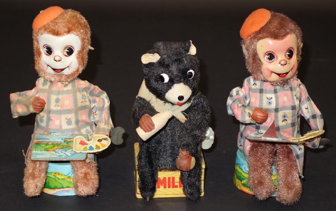 JAPANESE MONKEY & BEAR TOYS (1 of 1)