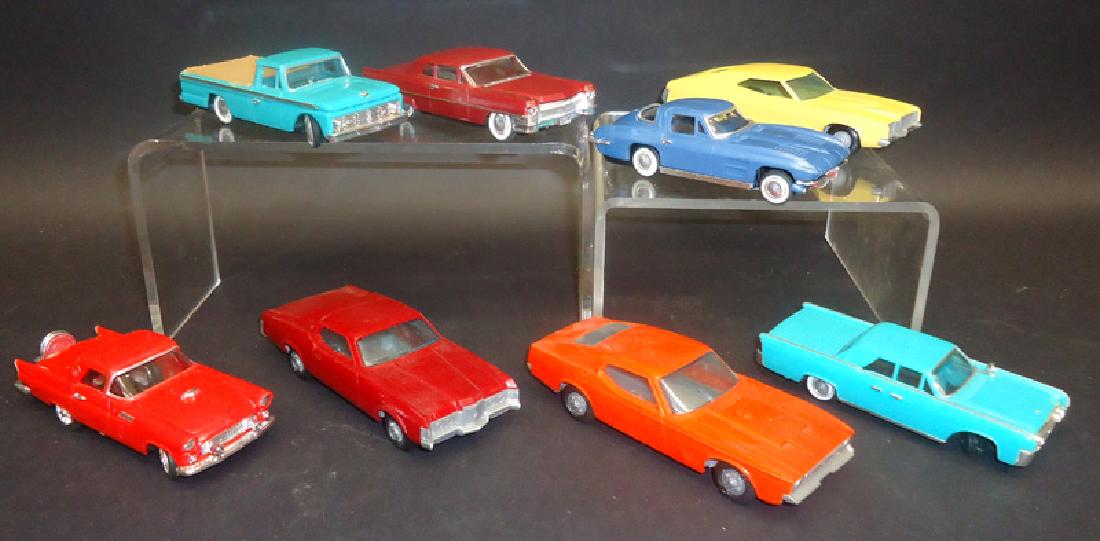 PLASTIC AUTOMOTIVE TOYS (8) (1 of 1)