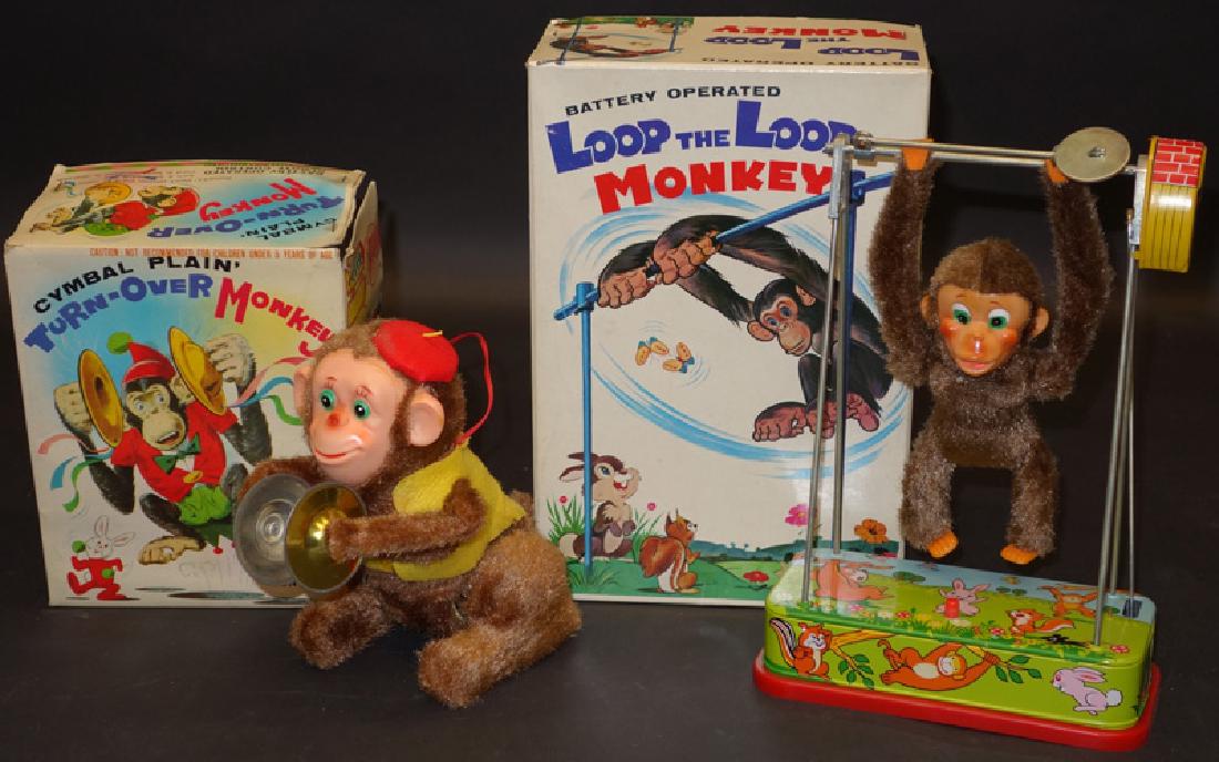 BATTERY OP MONKEY TOYS (2) (1 of 1)