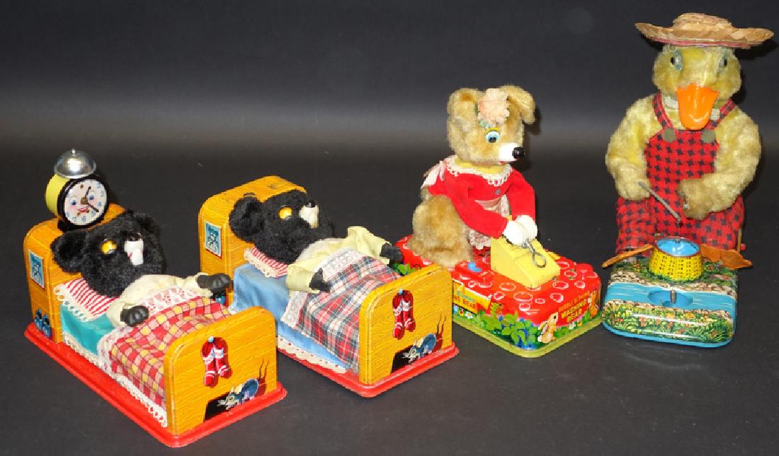 JAPANESE BATTERY OP TOYS (4) (1 of 1)