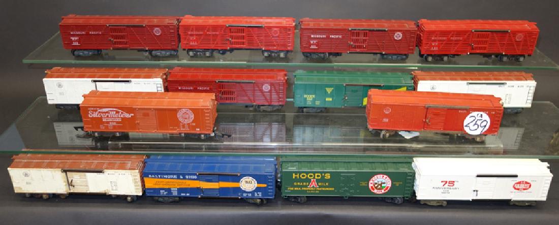 AMERICAN FLYER LOT OF (14) TRAIN CARS (1 of 1)