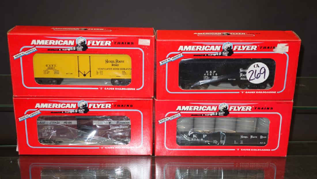 AMERICAN FLYER S GAUGE RAILROADING (4) PCS. (1 of 1)