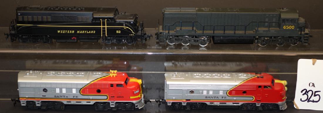 TRAIN CARS "HO" SCALE (4) PCS. (1 of 1)