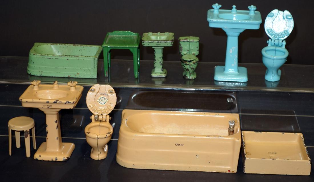 ARCADE TOY BATHROOM SETS - (3) (1 of 1)