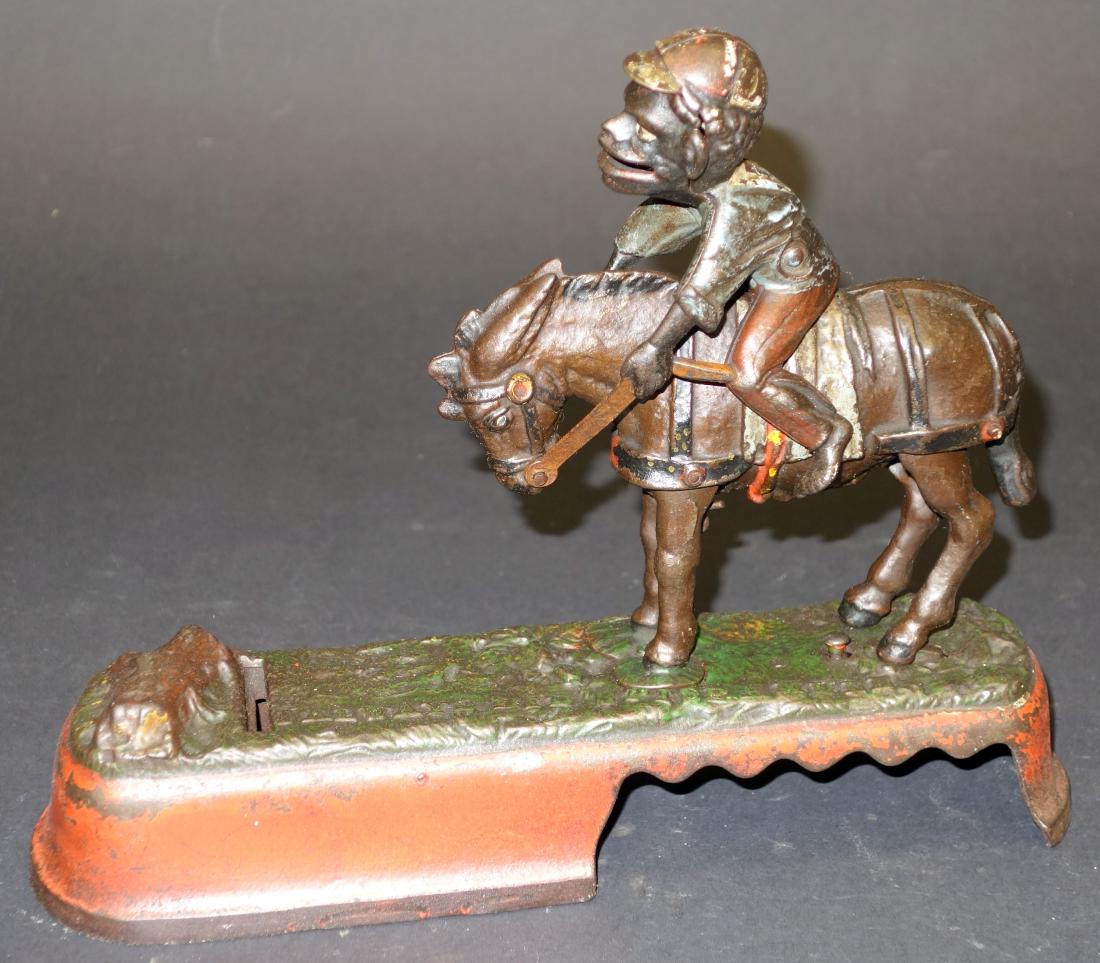 "ALWAYS DID SPISE A MULE" MECHANICAL BANK (1 of 1)