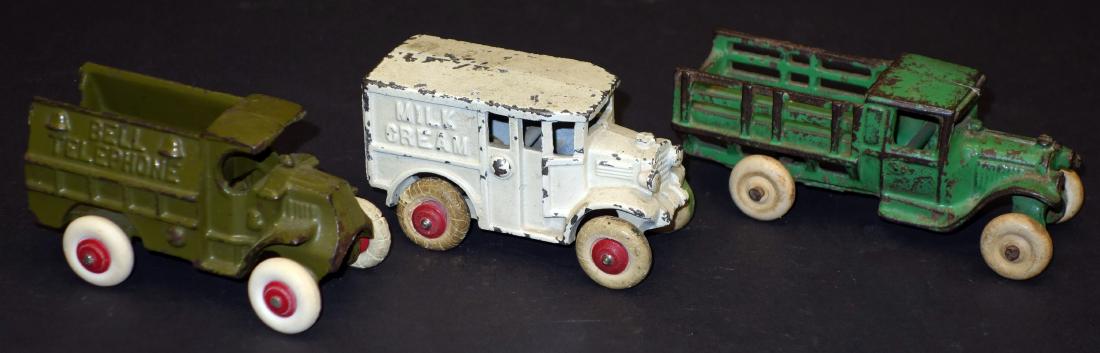 SMALL ARCADE & HUBLEY TRUCKS (3) (1 of 1)