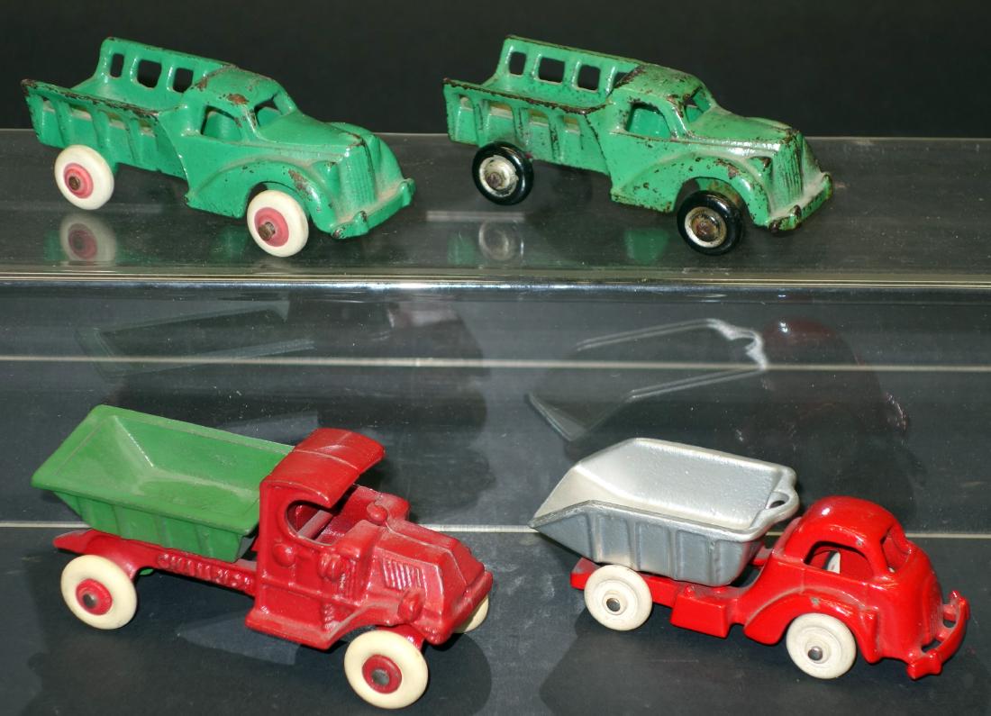 CAST IRON TRUCKS (4) (1 of 1)
