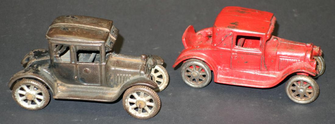 CAST IRON TOY CARS (2) (1 of 1)
