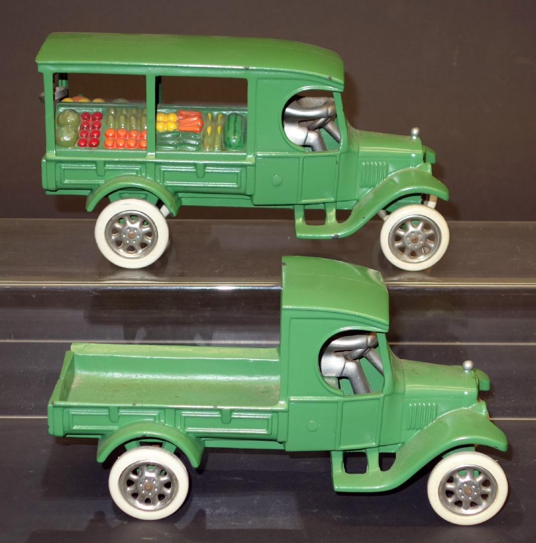 MOTORCADE CAST IRON TRUCKS (2) (1 of 1)