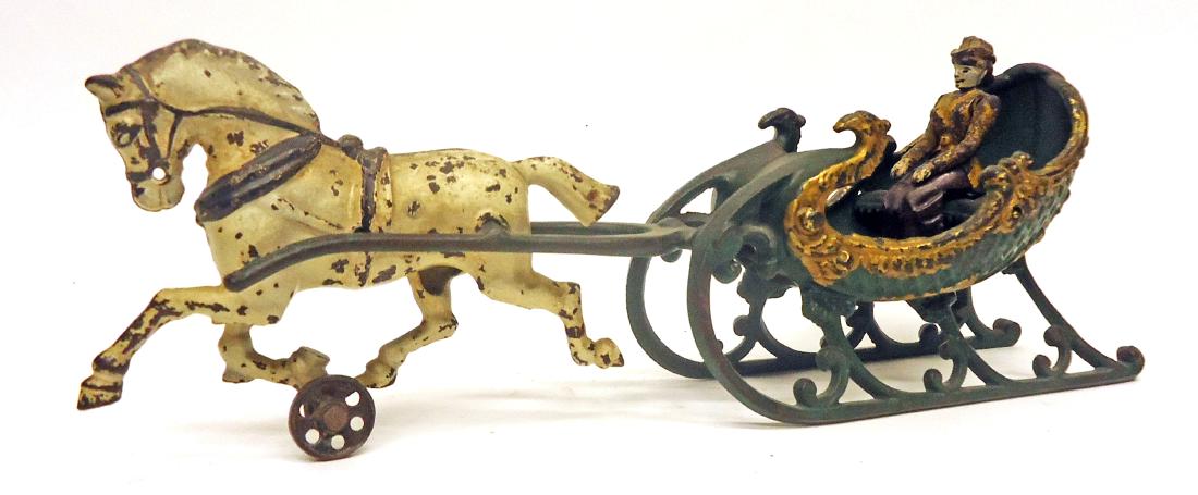 HUBLEY HORSE DRAWN SLEIGH (1 of 1)