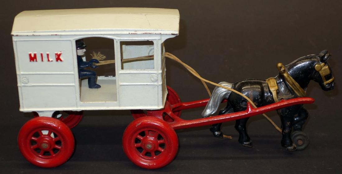 KENTON HORSE DRAWN MILK WAGON (1 of 1)