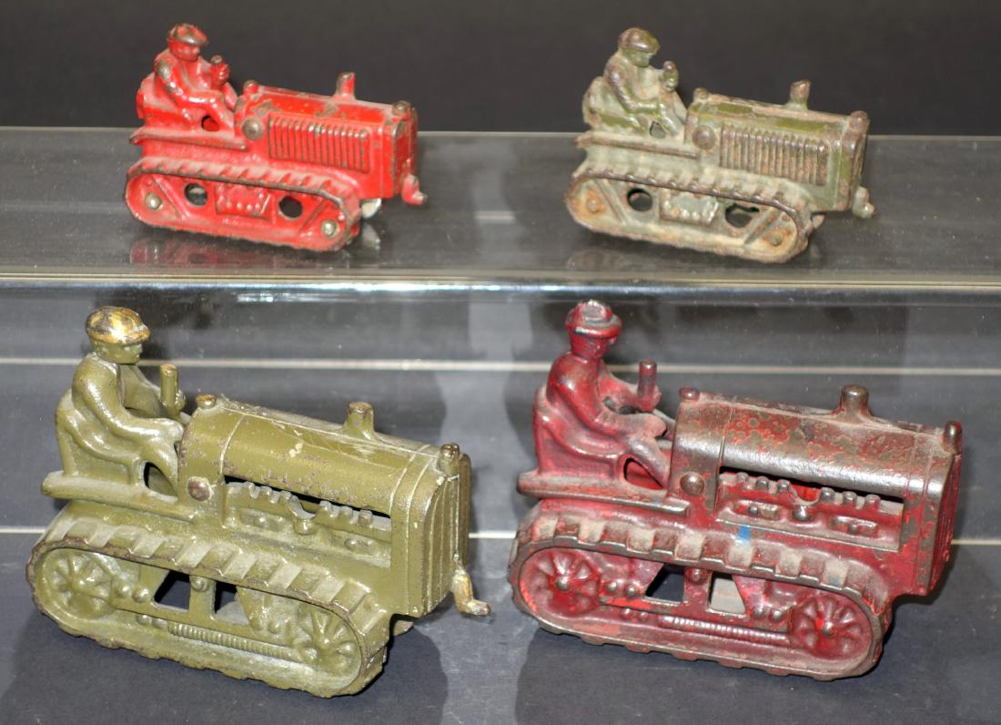 HUBLEY TOY TRACTORS (4) (1 of 1)