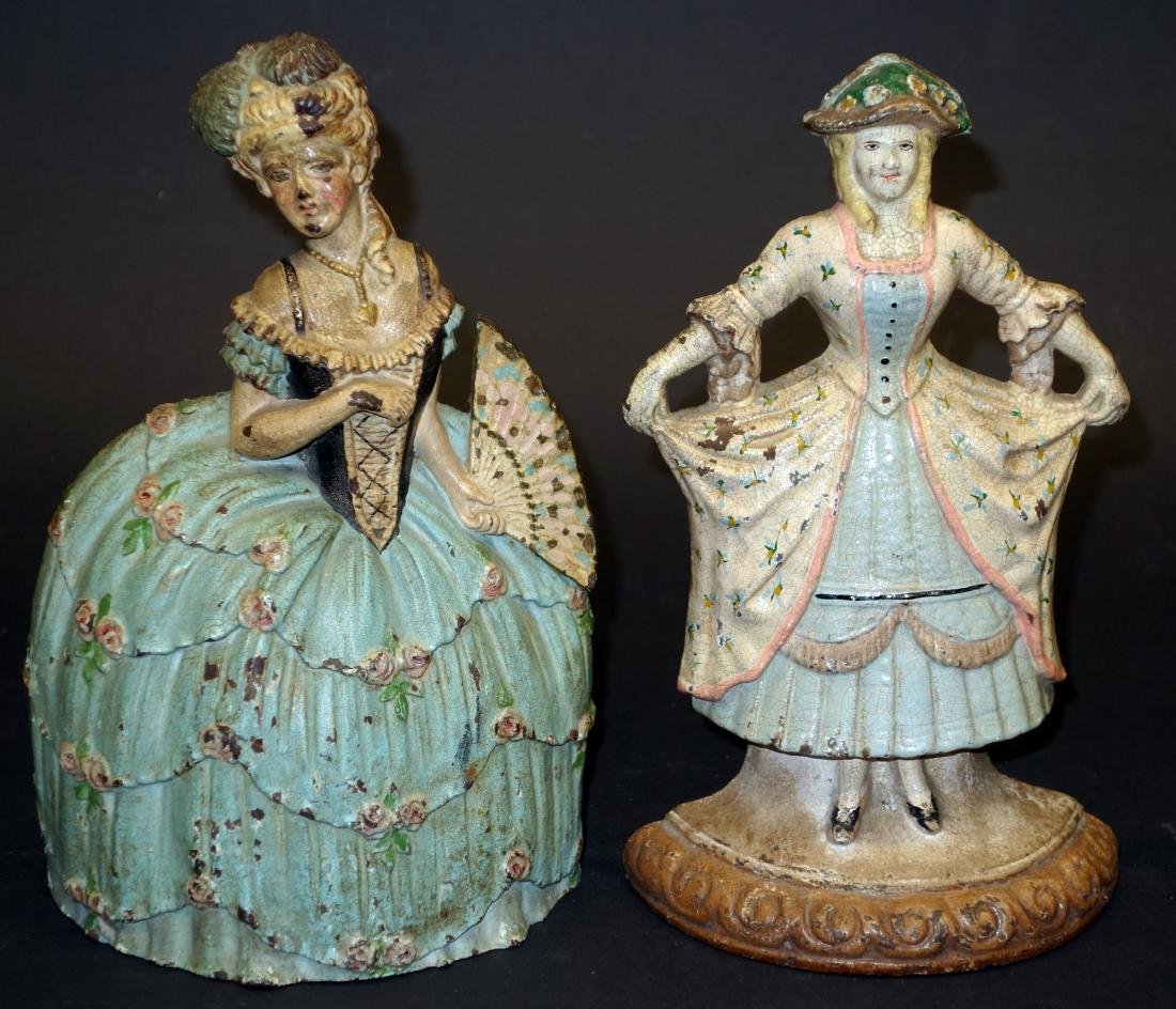 LADY DOORSTOPS - (2) (1 of 1)
