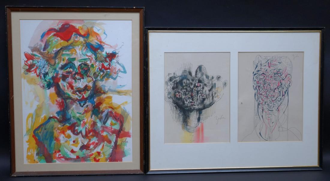 ZISLA ABSTRACT PORTRAITS - (3) (1 of 1)