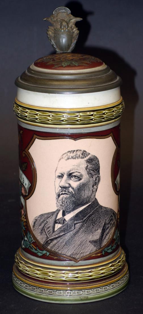 METTLACH STEIN - PORTRAIT (1 of 1)