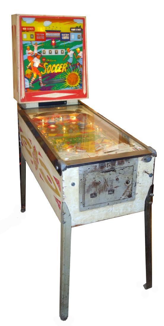 WILLIAMS SOCCER PINBALL MACHINE (1 of 1)