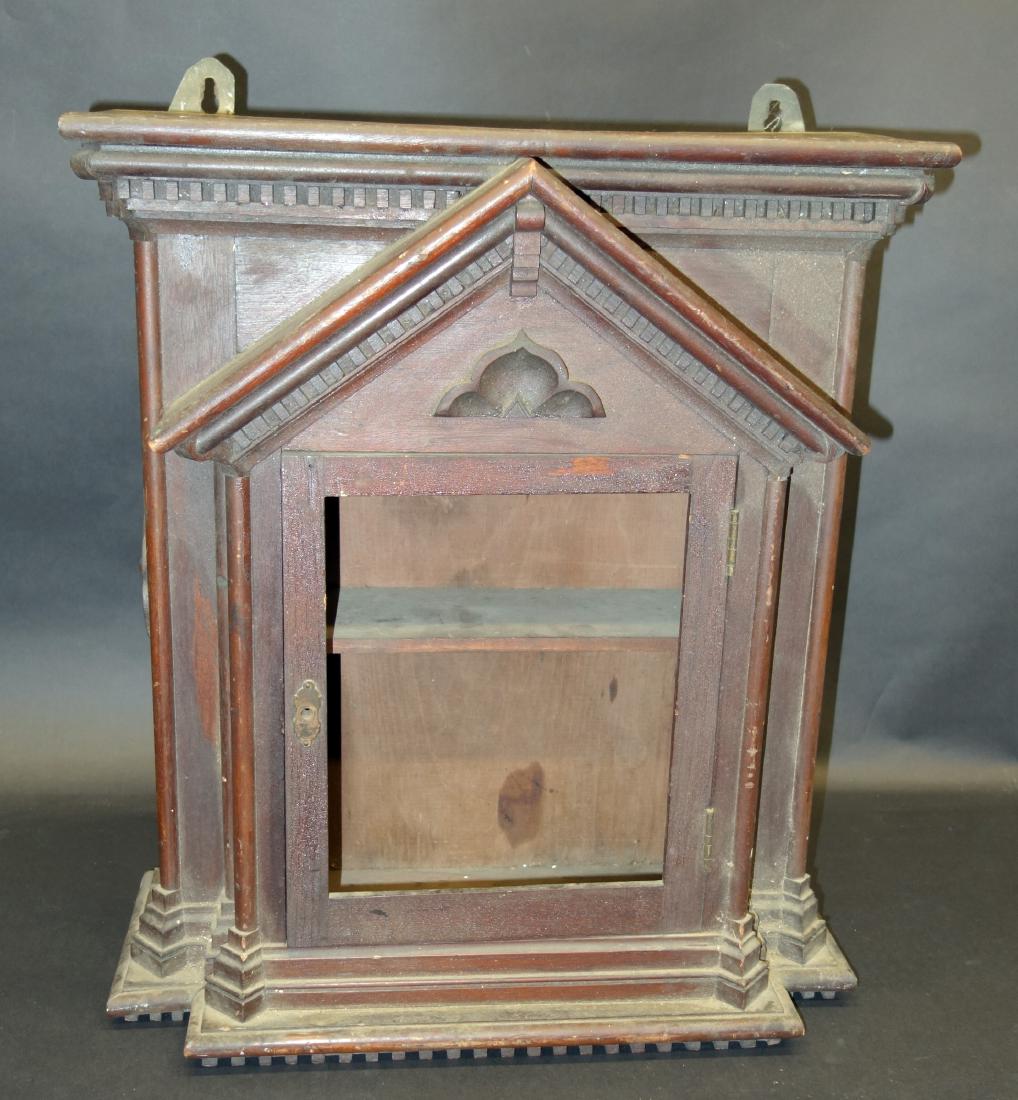 FOLK ART HANGING CABINET (1 of 1)