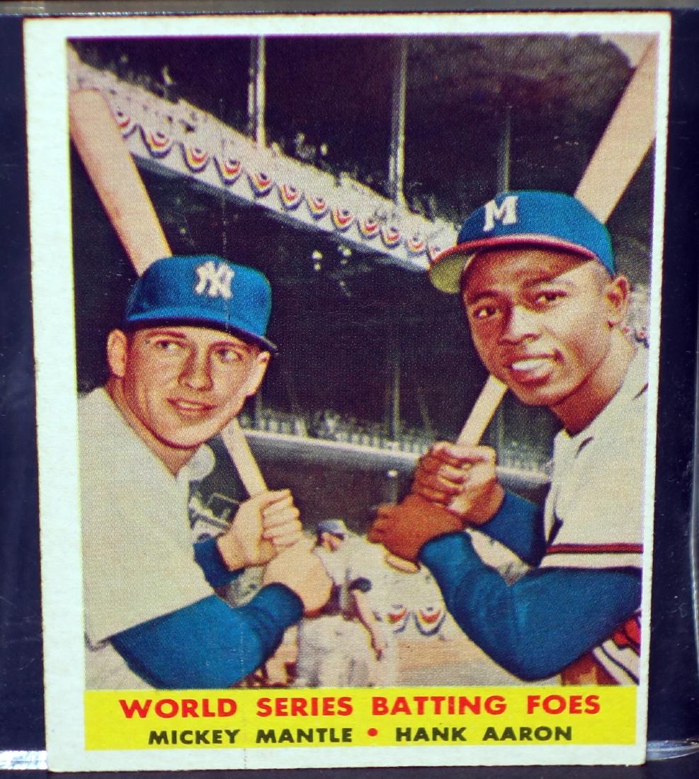 1958 TOPPS BASEBALL CARD #418 (1 of 1)