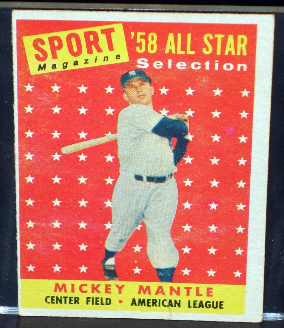 1958 TOPPS BASEBALL CARD #487 (1 of 1)
