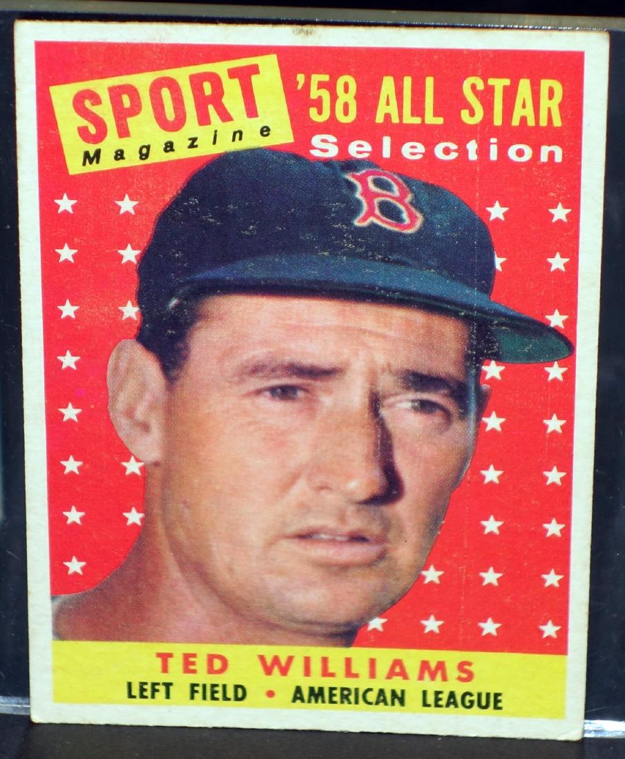 1958 TOPPS BASEBALL CARD #485 (1 of 1)