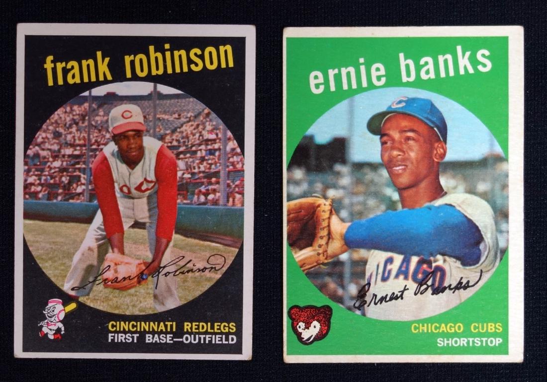 1959 TOPPS (2) BASEBALL CARDS (1 of 1)