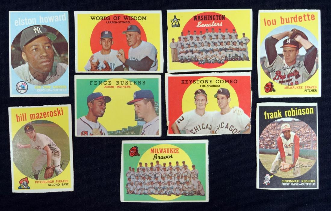 1959 TOPPS BASEBALL CARDS (1 of 1)