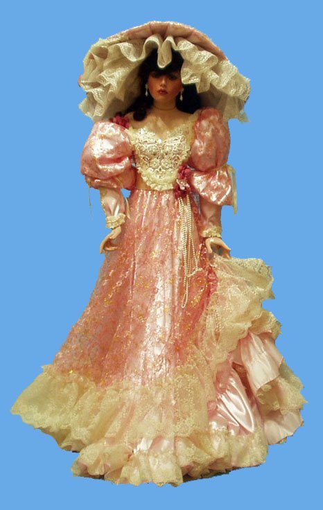 SHENANDOAH ARTIST DOLL BY RUSTIE: "Shenandoah" by Rustie; porcelain and soft body; H-39"