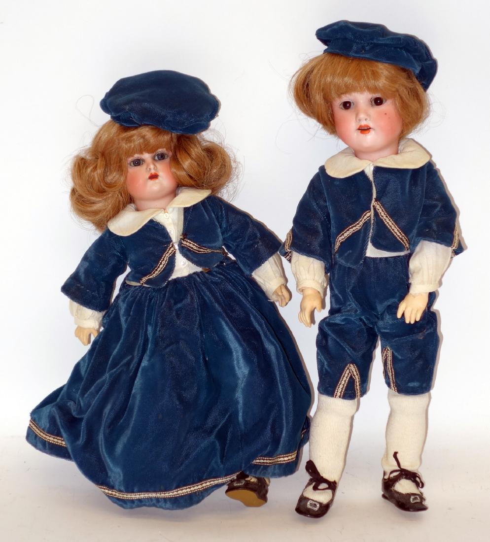 GERMAN BISQUE DOLLS (2) (1 of 1)