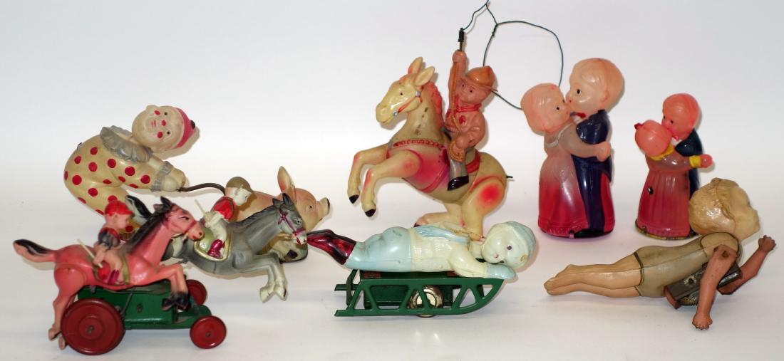 MECHANICAL CELLULOID TOYS (7) (1 of 1)