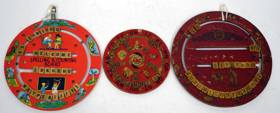 ALPHABET BOARD TOYS - (3) (1 of 1)